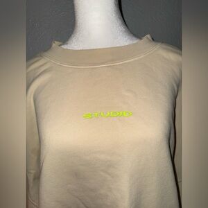Supervsn Studios Studio‎ Crewneck Sweatshirt Men's Medium Drawstring
